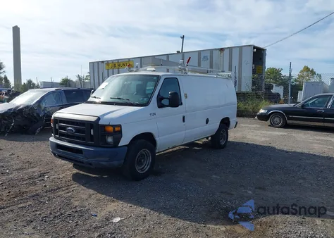 2011 Ford E-250 Commercial z USA, uszkodzony, nr VIN 1FTNE2EL5BDB28798